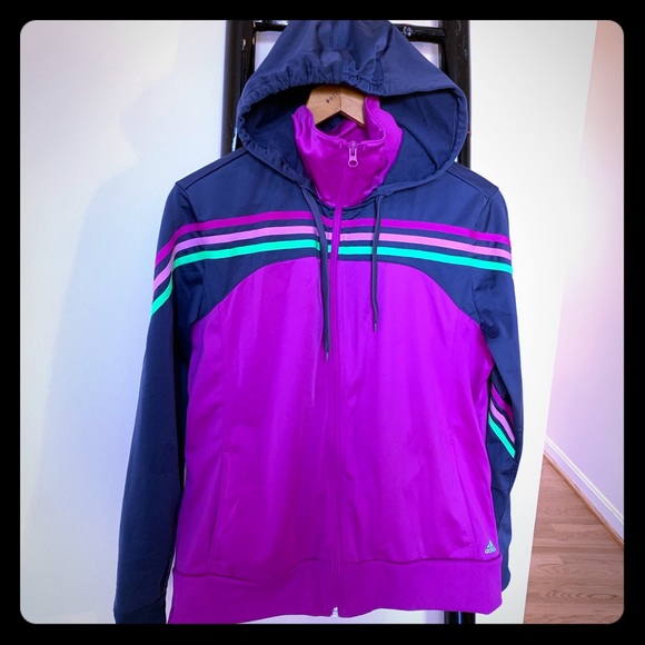 adidas climalite hooded jacket